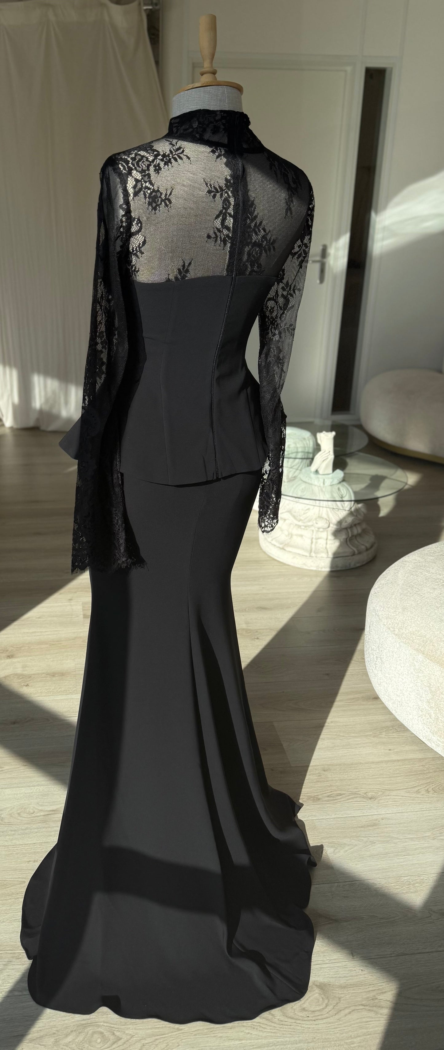 The Adelya dress black