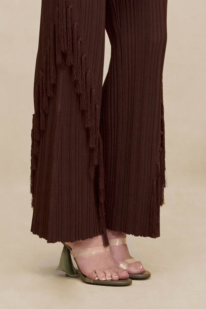 MAUDE KNIT PANT - JAVA