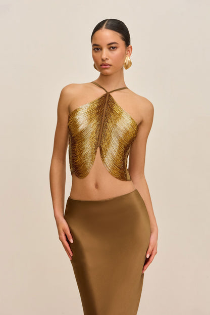 TALA TOP - BRONZE