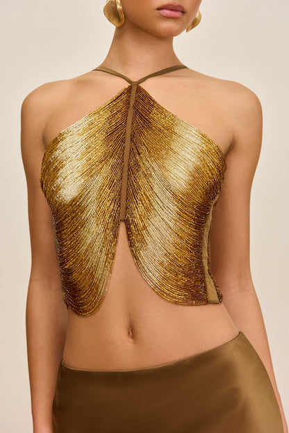 TALA TOP - BRONZE