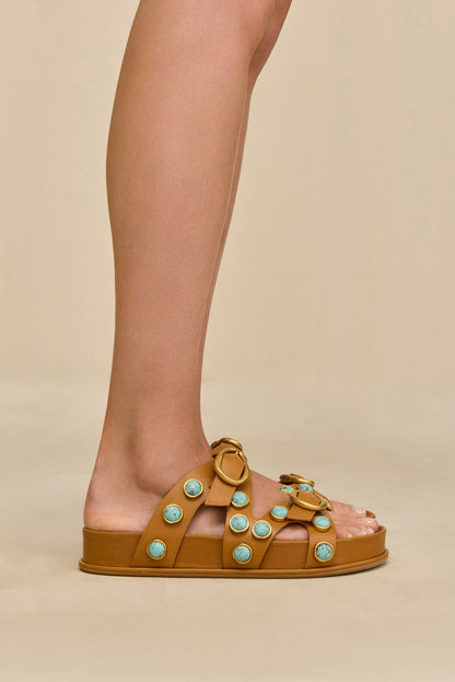 BLAIR SANDAL - TOASTED CARAMEL