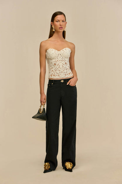 ZAIRE TOP - OFF WHITE
