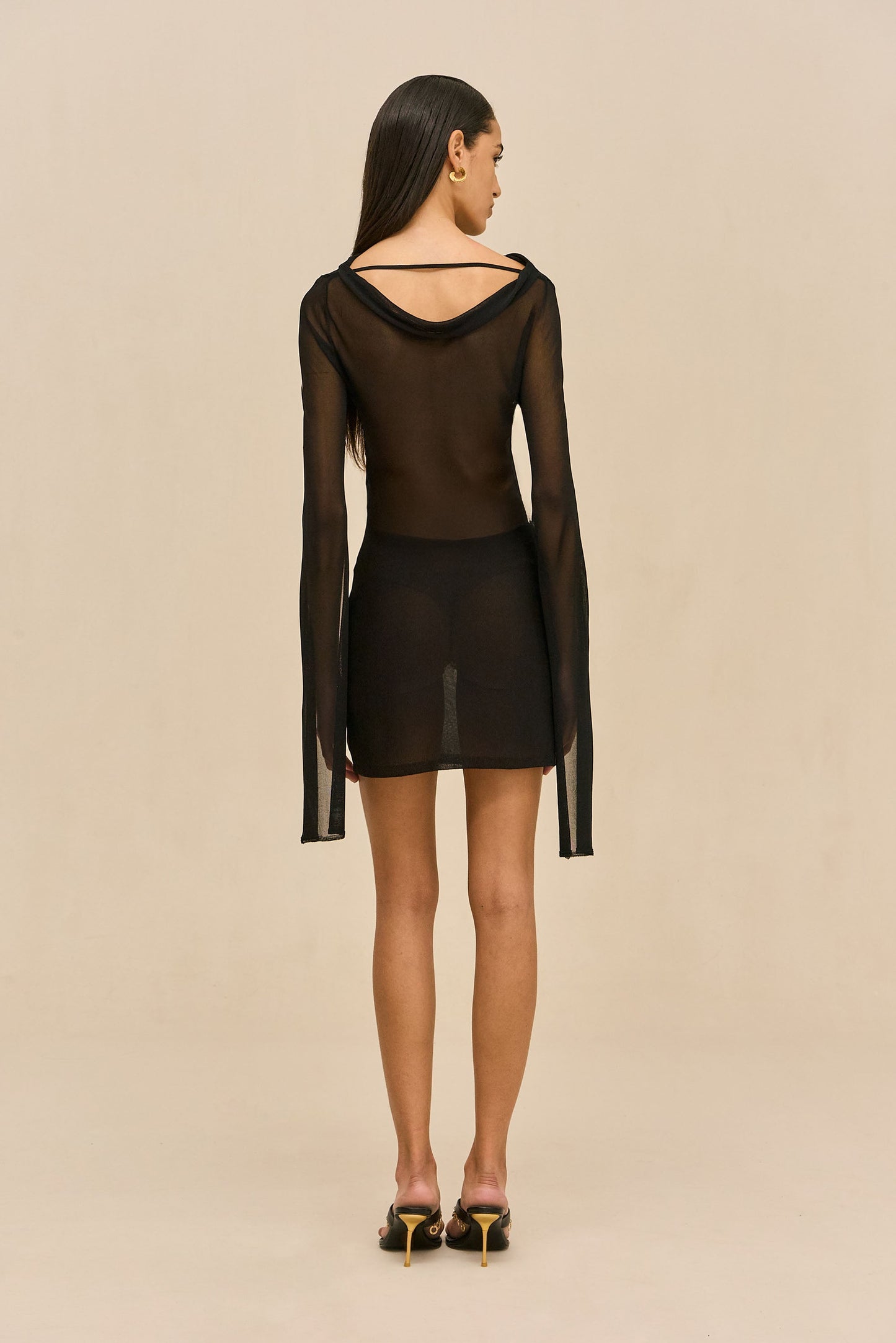 HAYDEN DRESS - BLACK