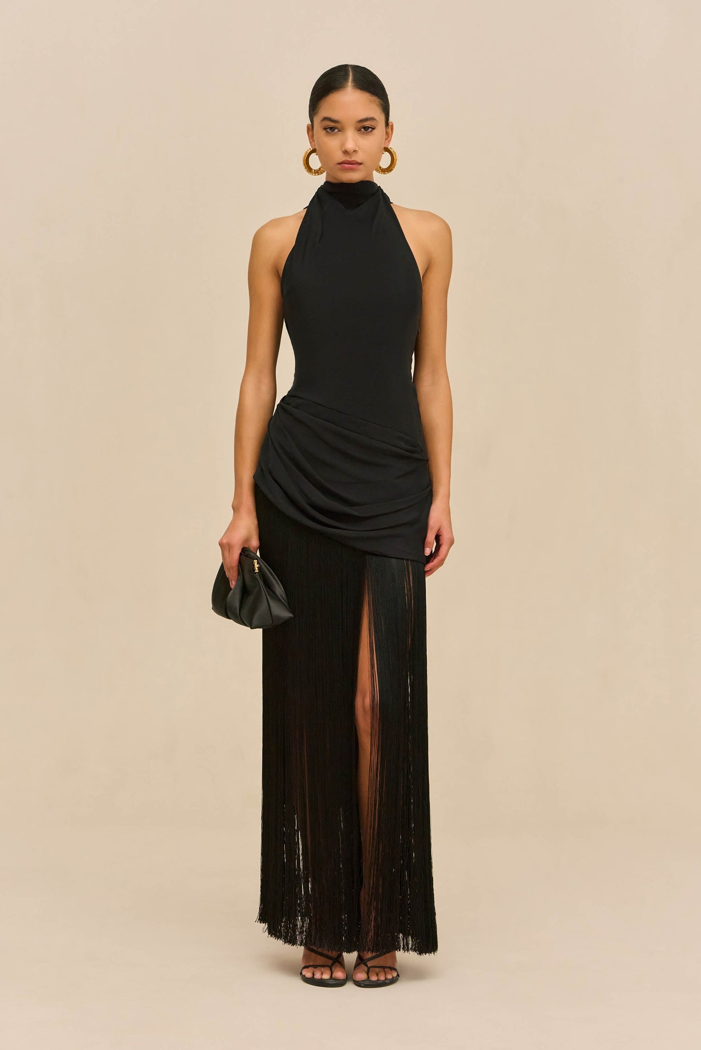NOOSHA DRESS - BLACK