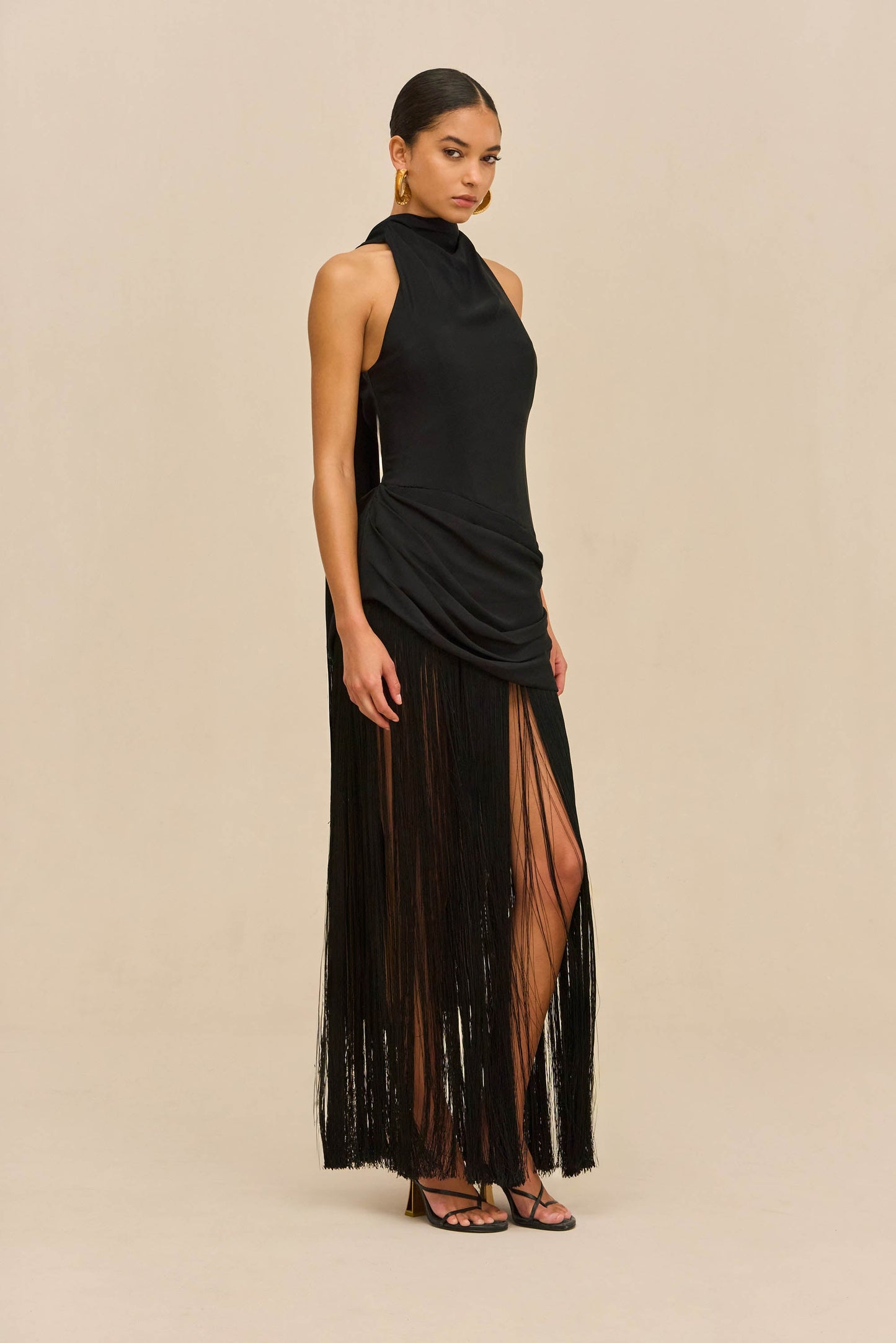 NOOSHA DRESS - BLACK