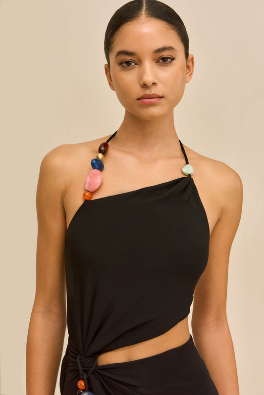 MACIE GOWN - BLACK