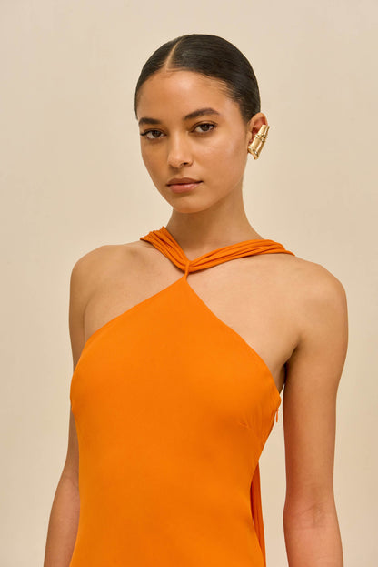 PHEOBE GOWN - PERSIMMON