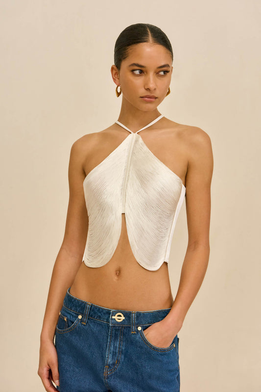 QUELLA TOP - OFF WHITE