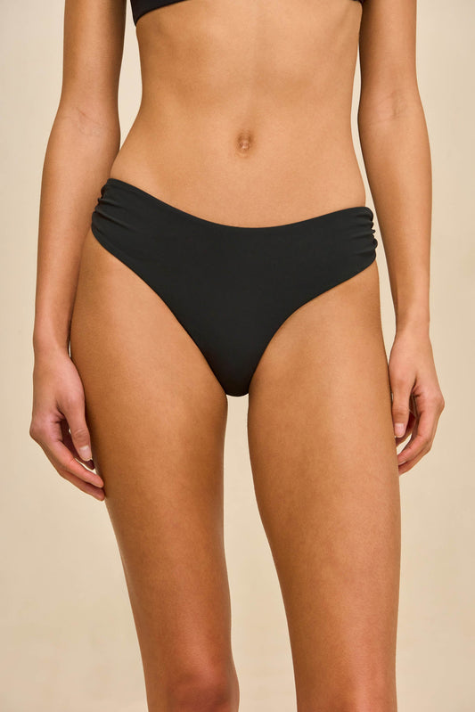 ALLIANA BIKINI BOTTOM - BLACK
