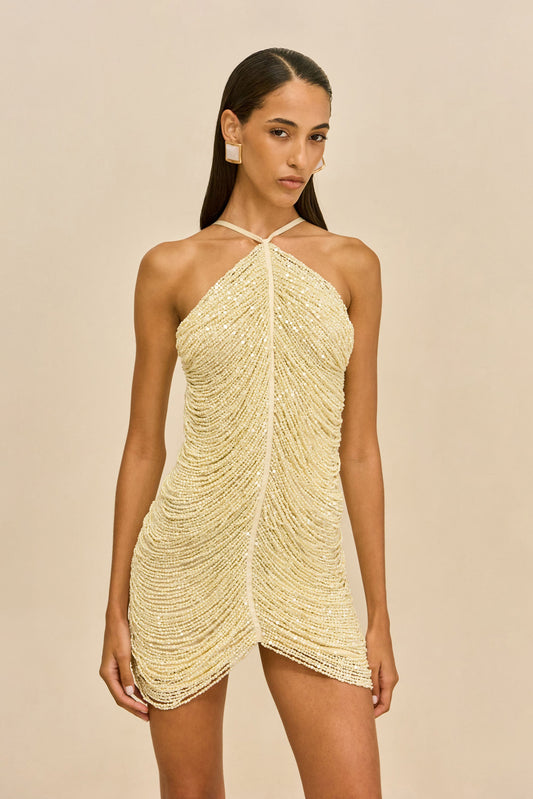 DOMINA DRESS - OFF WHITE