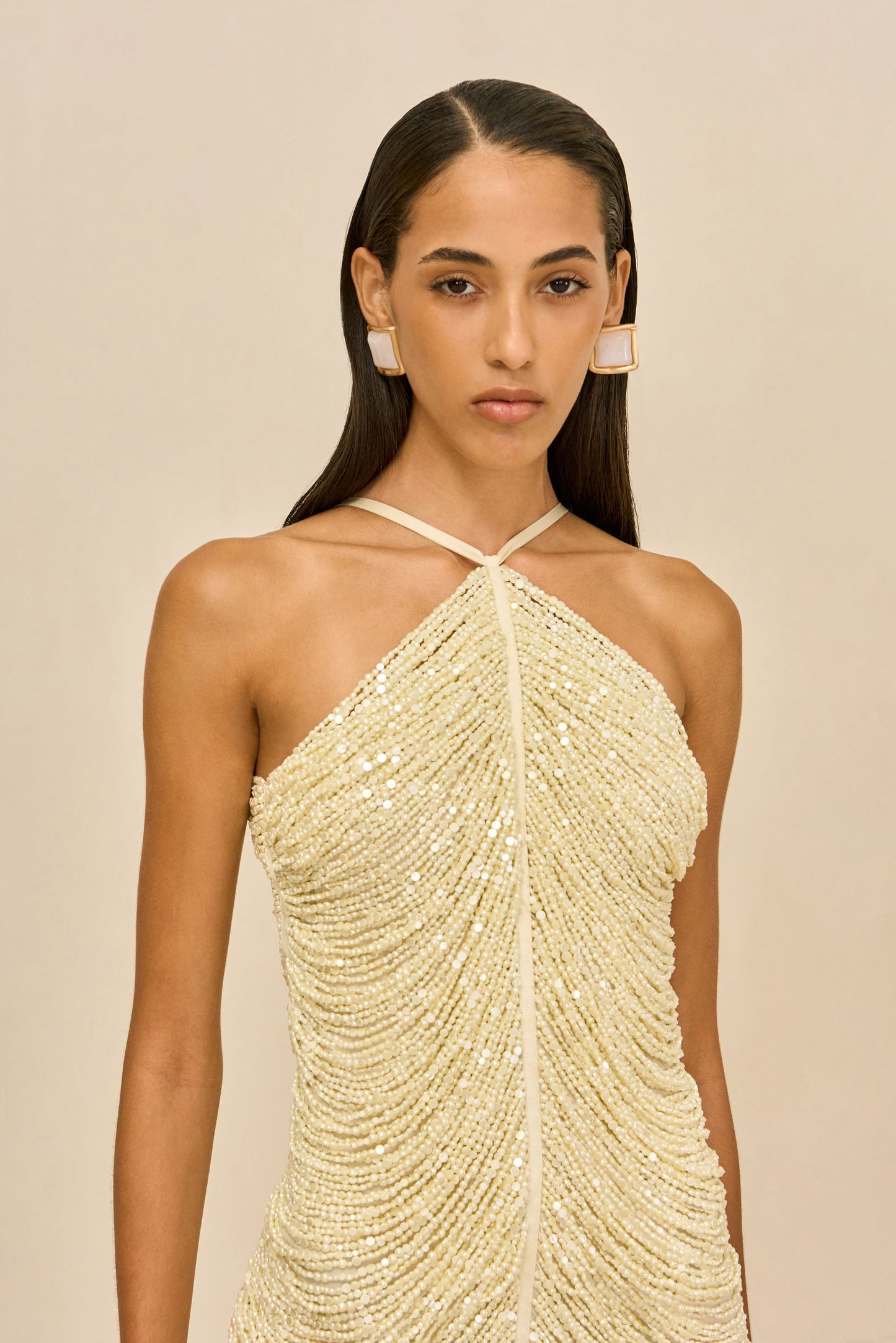 DOMINA DRESS - OFF WHITE