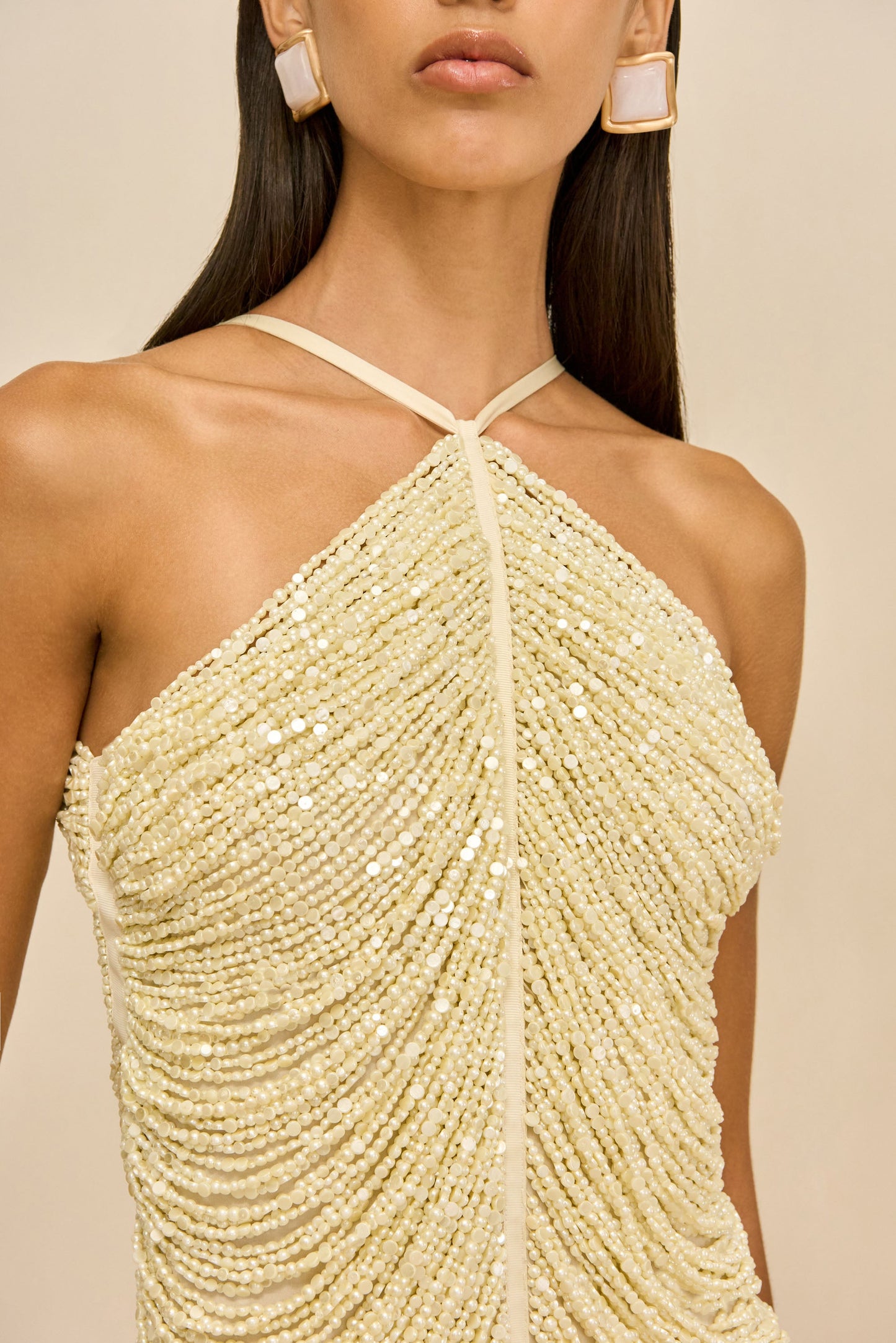 DOMINA DRESS - OFF WHITE