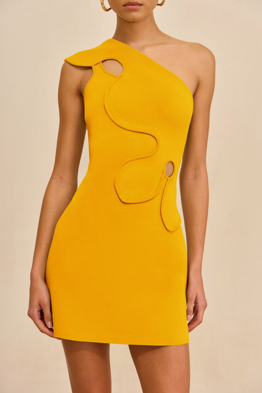 LABELLA KNIT DRESS - MARIGOLD