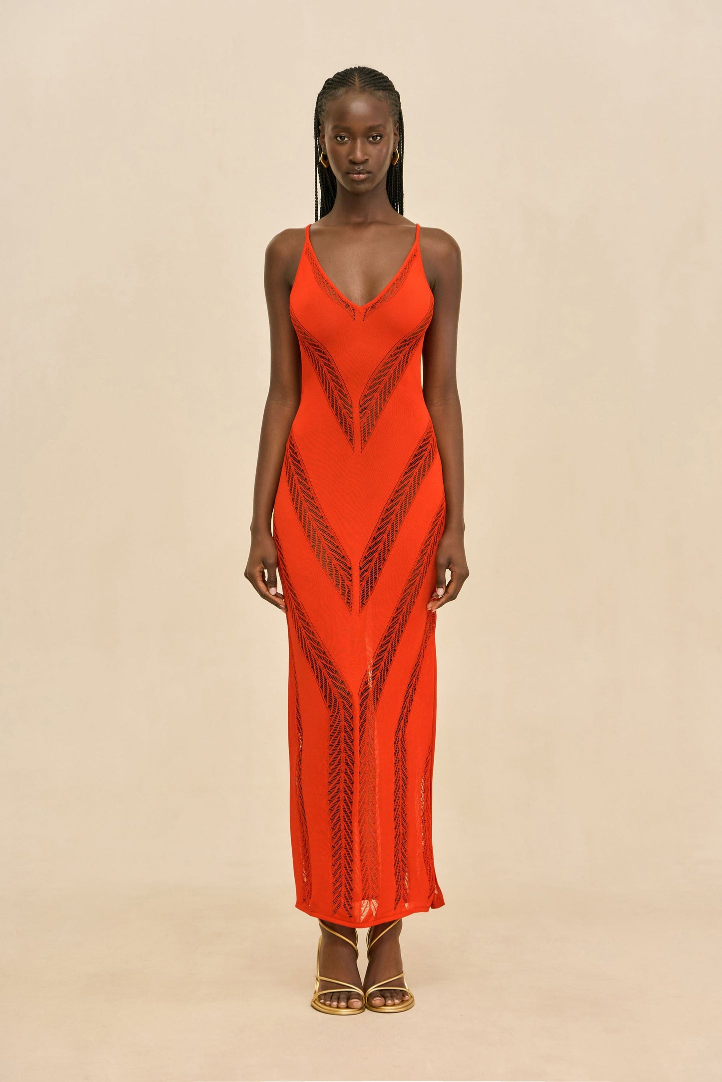ELZA KNIT DRESS - CANYON