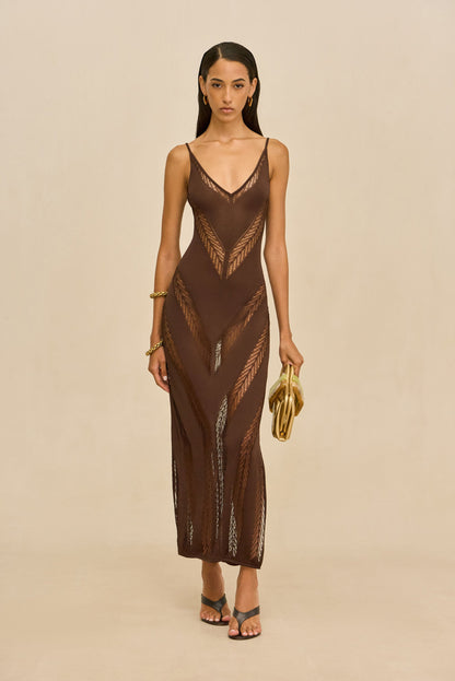 ELZA KNIT DRESS - LUWAK