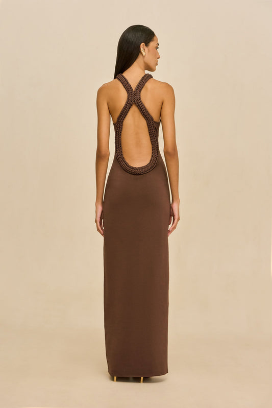 CASSIDY KNIT GOWN - LUWAK