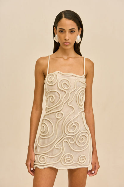 TALINA DRESS - OFF WHITE