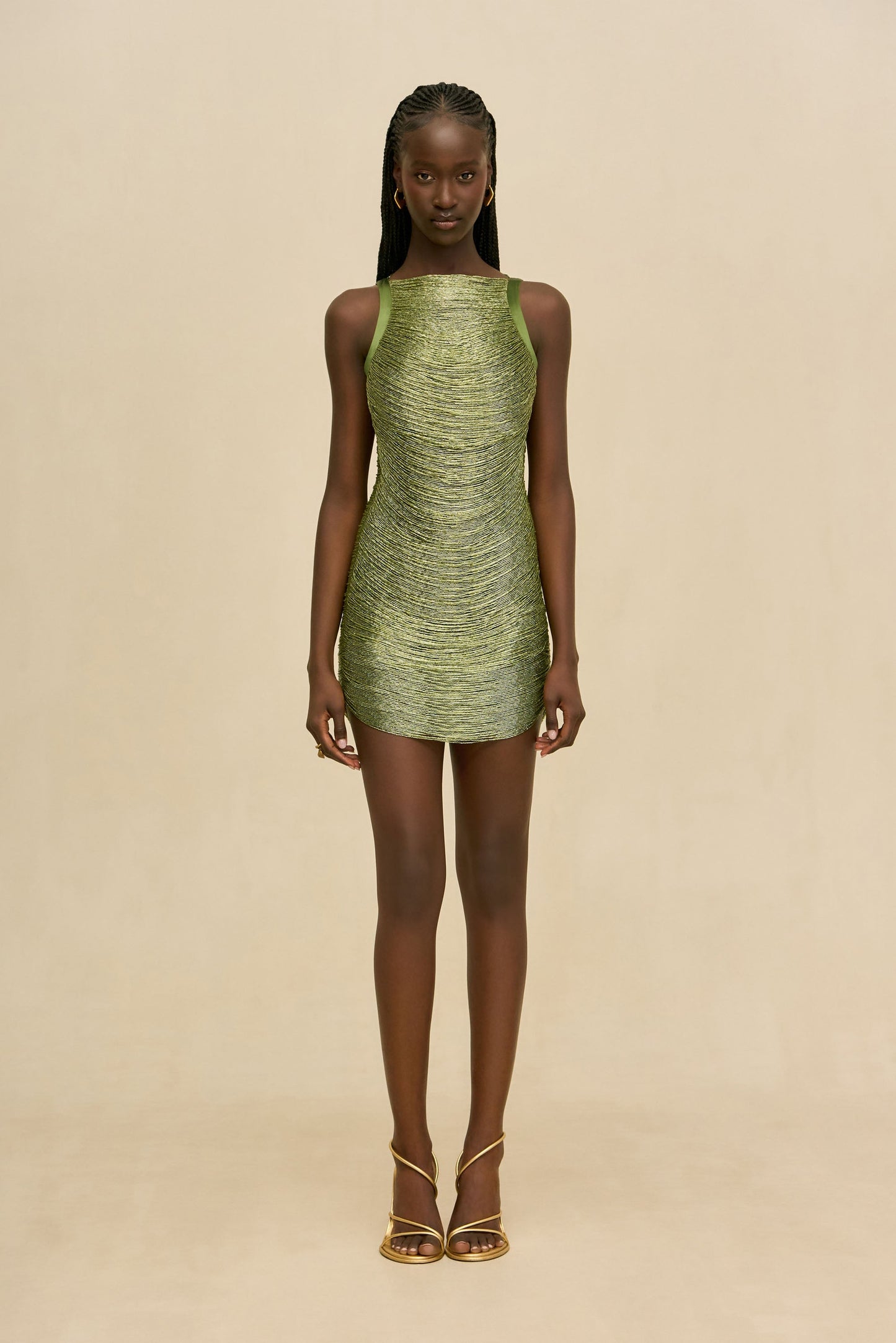 MADISON DRESS - DEEP PASTURE