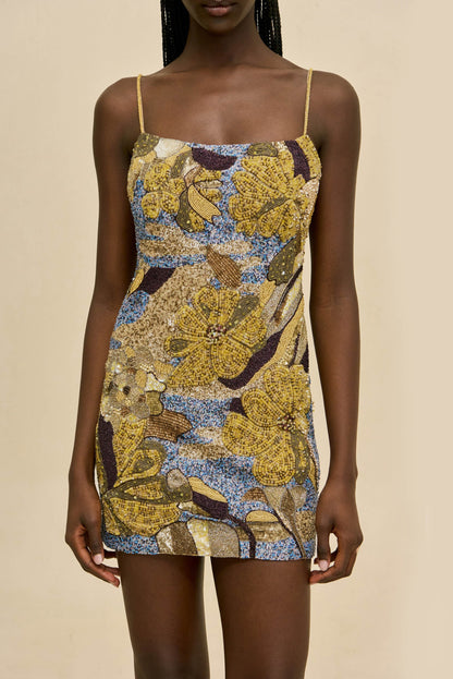 BEBE DRESS - WILD DAHLIA