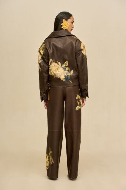 PABLO LEATHER PANT - LUWAK