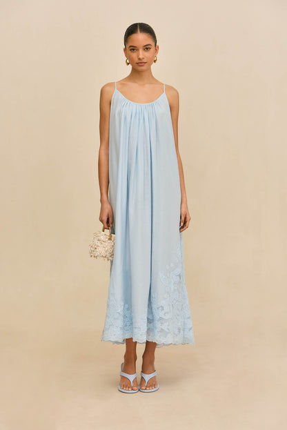 MAGDA DRESS - COASTAL