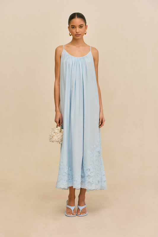 MAGDA DRESS - COASTAL