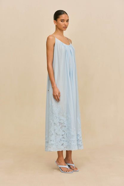 MAGDA DRESS - COASTAL