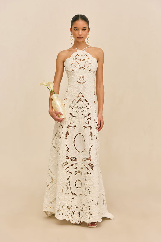 EMMY GOWN - OFF WHITE