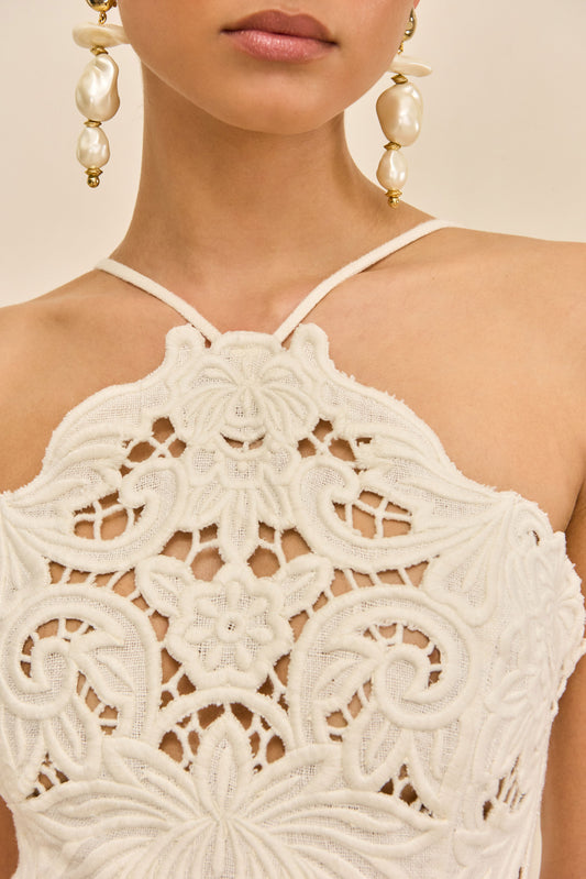 EMMY GOWN - OFF WHITE