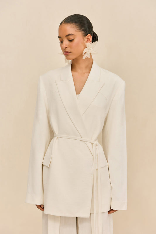 FARIM BLAZER - OFF WHITE