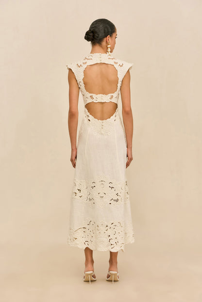 THALASSA DRESS - OFF WHITE