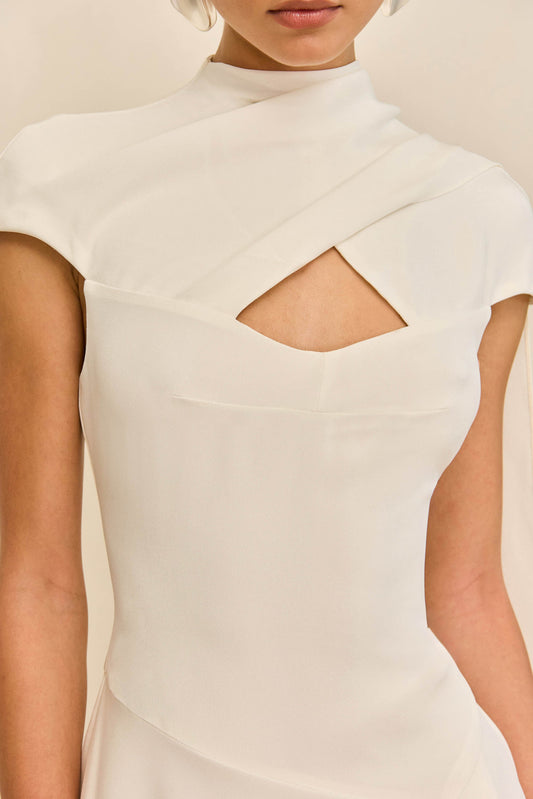 STEELE DRESS - OFF WHITE