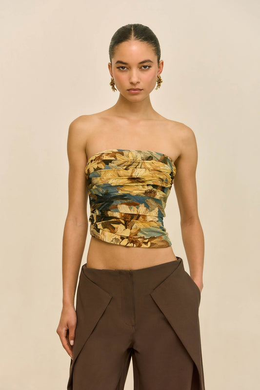 KRISHA TOP - WILD DAHLIA