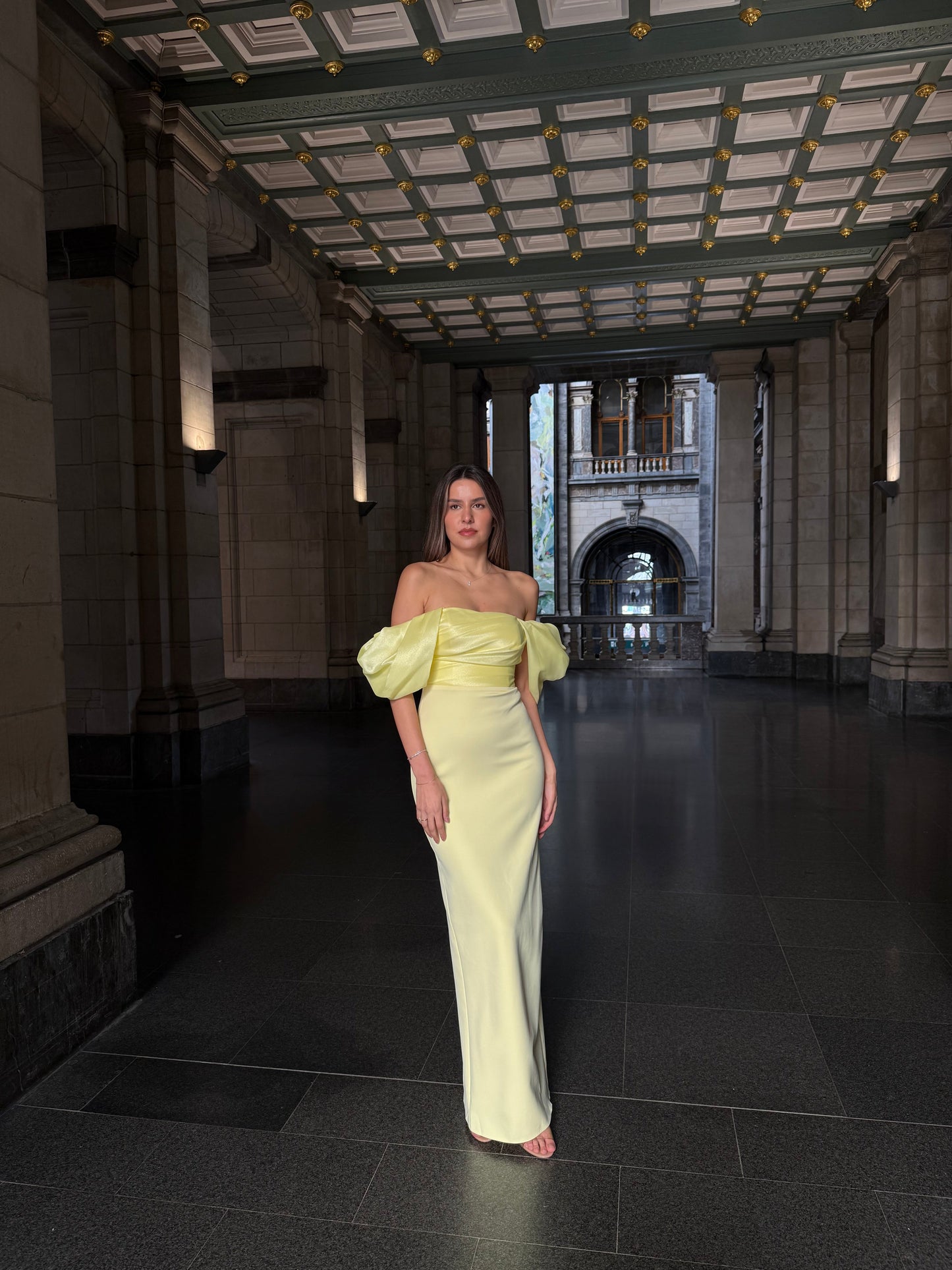The Coco dress yellow