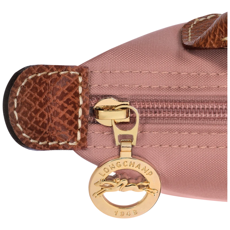 Le Pliage Original Pouch with handle Pink Tea - Recycled canvas