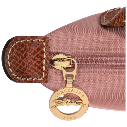 Le Pliage Original Pouch with handle Pink Tea - Recycled canvas