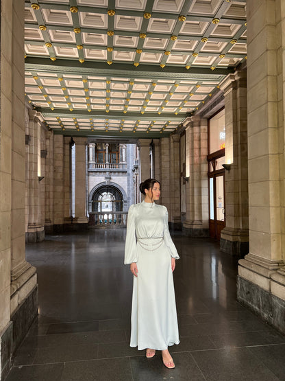 The Emilia dress light mint