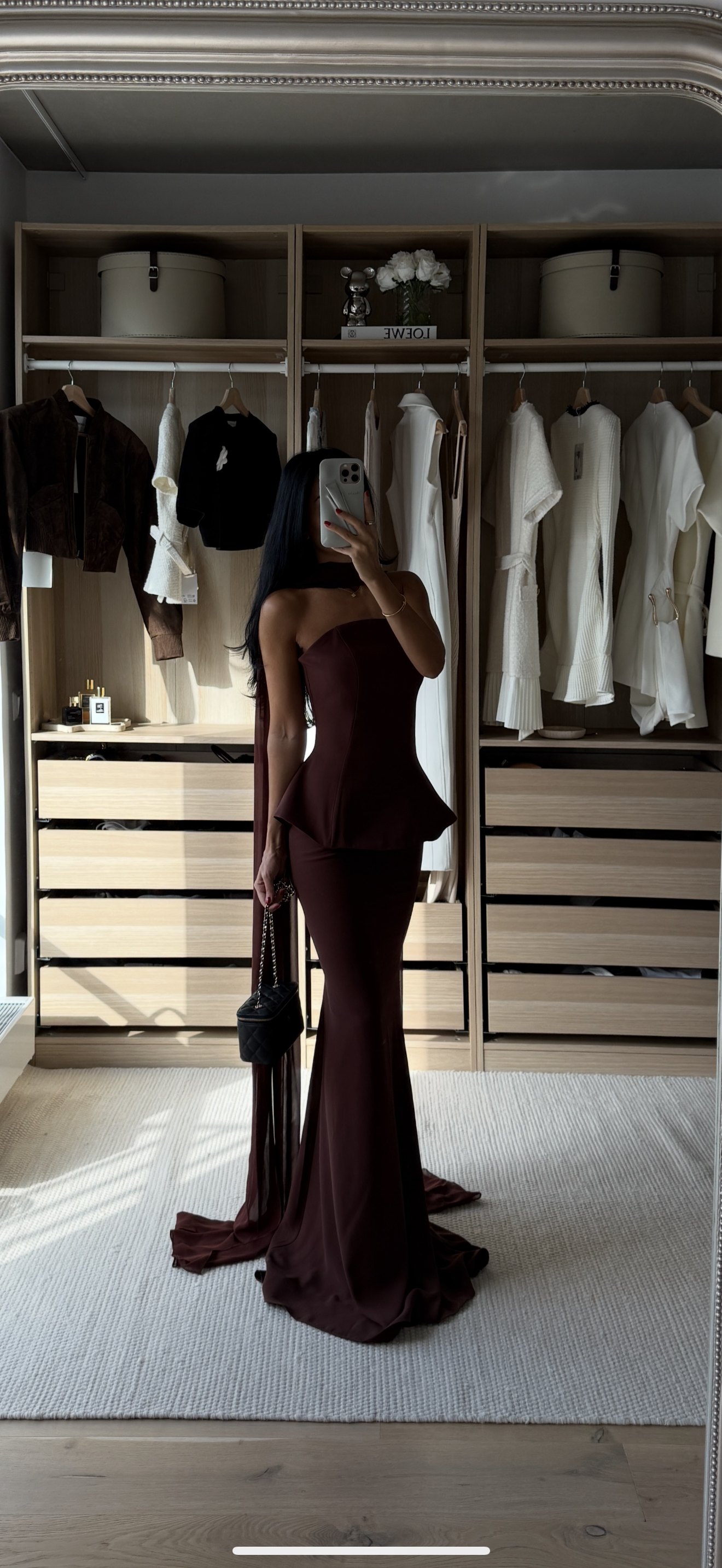 The Venora dress brown