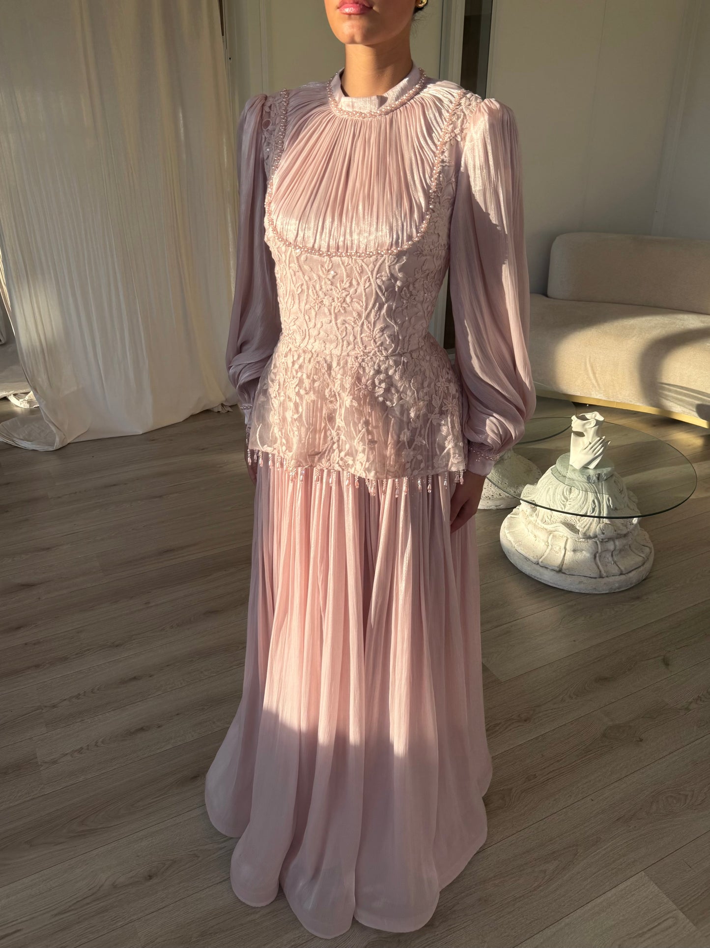 The Diora soft pink