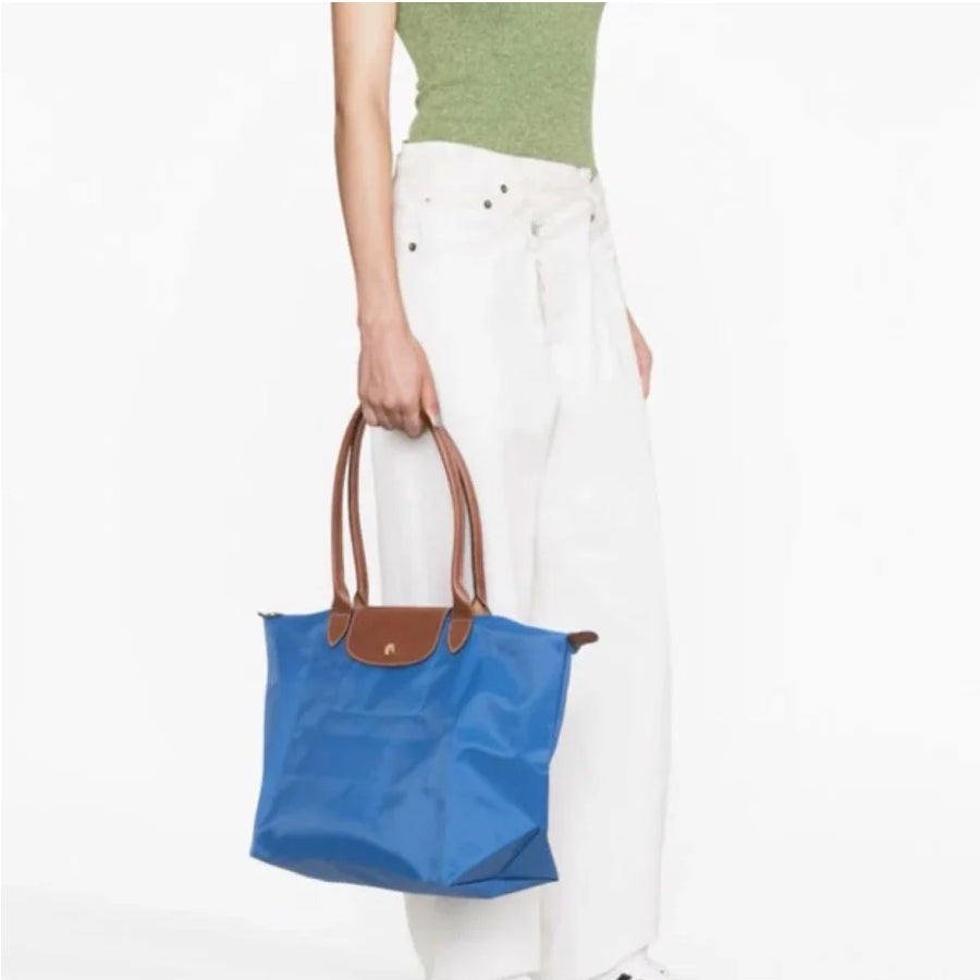 Le Pliage Original Tote bag Diamond Blue - Recycled canvas