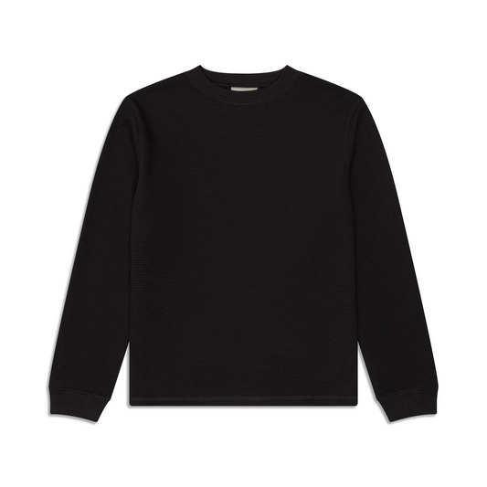 'Black' Thermal Long Sleeve