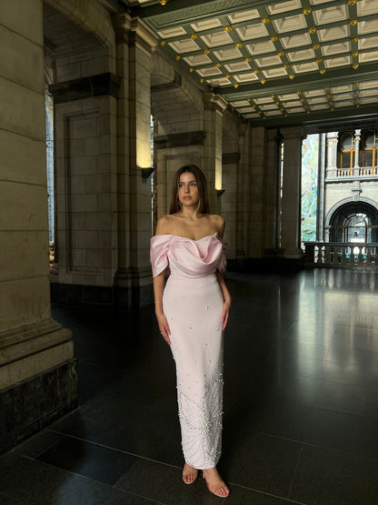 The Bloom dress pink