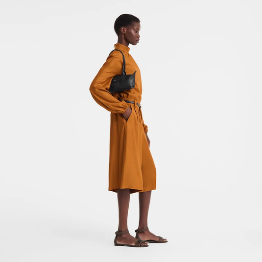 Le Pliage Xtra M Shoulder bag Black - Leather