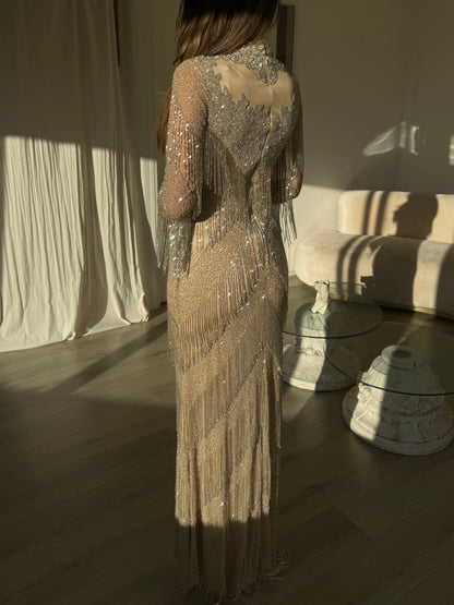The Selina dress beige