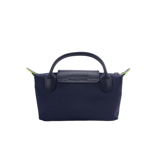Le Pliage Original Pouch with handle Eco-Friendly Ocean Blue - Recycled canvas