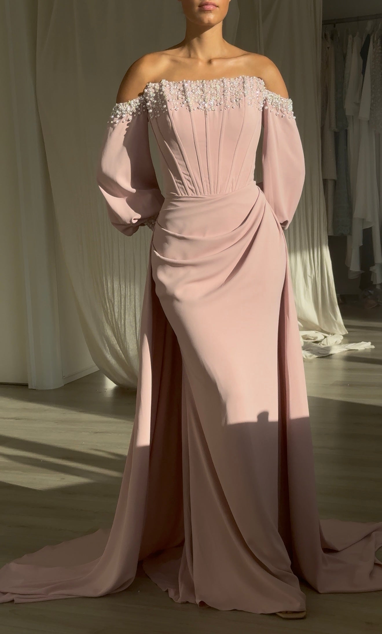 The Cinderella dress soft pink