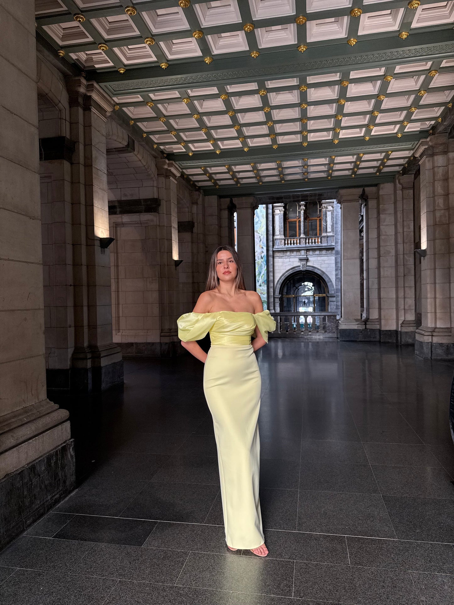 The Coco dress yellow