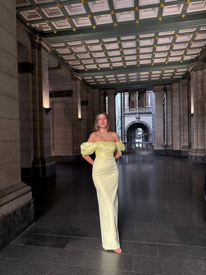 The Coco dress yellow