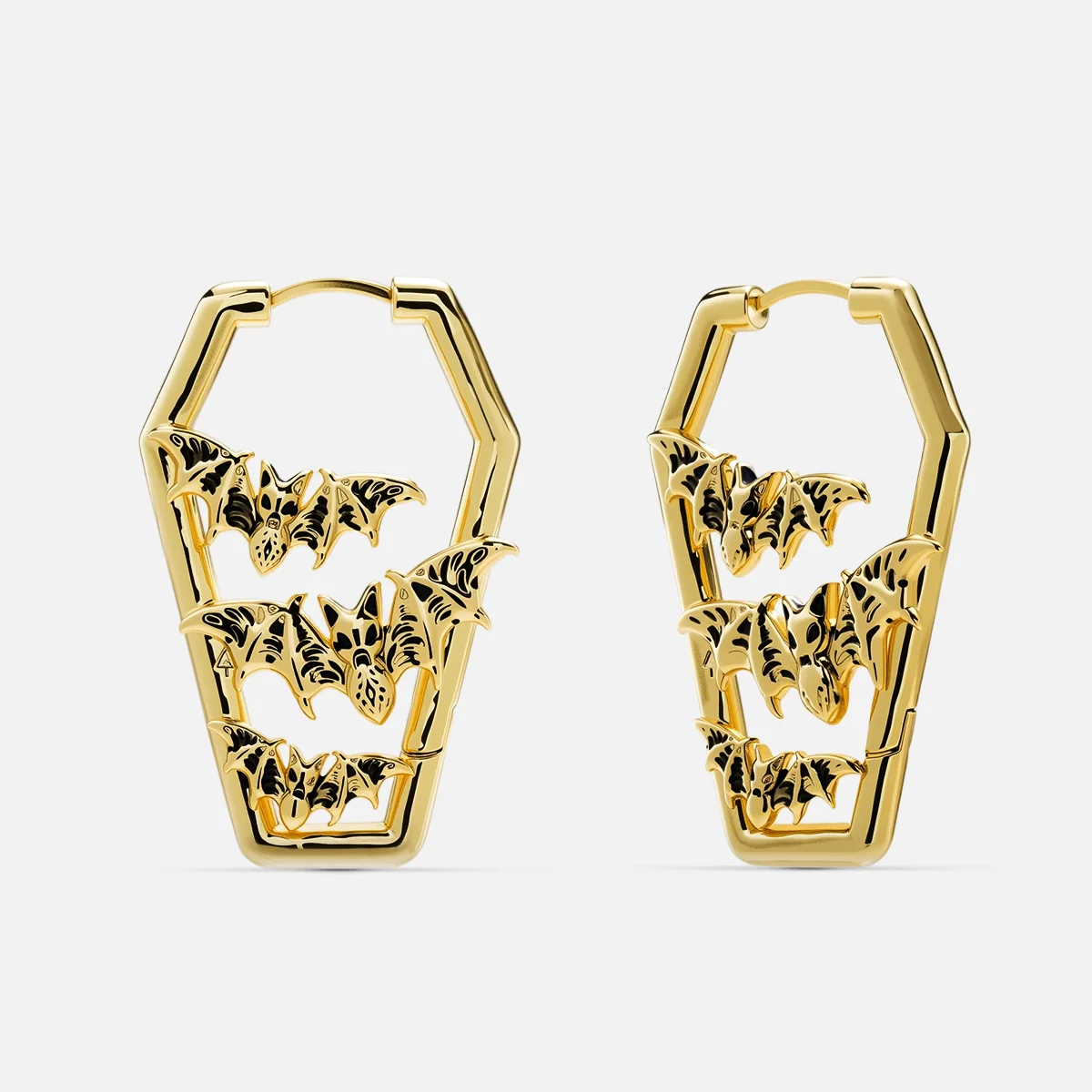 BAT TOMB EARRINGS