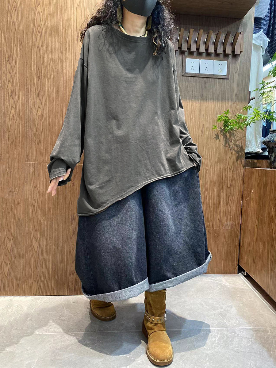 å¥³å£«ç§å­£ä¼éç´è²100%ç´æ£åé è¥¯è¡«